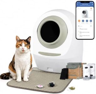 Casa Leo Automatic Self Cleaning Cat Litter Box Bundle with App Control