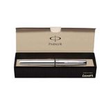 Parker Frontier Stainless Steel Chrome Trim Fountain Pen | Perfect For Corporate Use | Elite Pen For Professionals