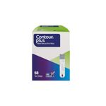 Contour Plus Blood Sugar Test Strips (50 Pack) | Easy to Use & Accurate