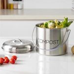 Navaris Counter Top Compost Bin - O