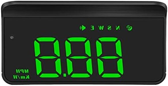Car HUD 3.5 inch Head-up Display Windshield Projecter Digital Vehicle Speedometer GPS Model Overspeed Warning Fatigue Driving Alarm