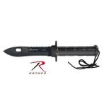 Rothco Adventurer Survival Kit Knife, Black