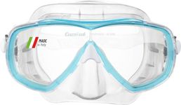 Cressi Estrella - Mask Estrella, Transparent/Aquamarine, One Size, Unisex Adult