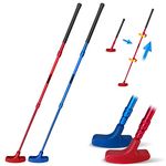 Yamato Golf Putters Kids Putter 2 Pack Junior Golf Putter With Adjustable Size For Junior Mini Golf With Extendable Shaft Right And Left Hand Great Golf Gifts (2)