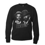 Bud Spencer Official Men's Sweatshirt Black Black - Black - Small