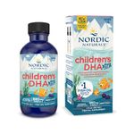 Nordic Naturals Children'S DHA Xtra | 880 mg Omega 3 Fish Oil From Arctic Cod Liver Oil | EPA & DHA For Kids Supports Brain Development Kids Ages 1-6 Yrs | Berry Punch Fish Oil (60 ml)