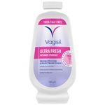 VAGISIL Ultra Fresh Intimate Powder for Daily Feminine Hygiene, Fresh Scent Deodorises & Prevents Odour, Moisture Control Technology, Talc-Free, 100 g