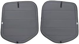 VANLUSIS Extra-Thick Magnetic Insulated Rear Door Window Covers (Pair) for 2019-2026 Mercedes-Benz Sprinter VS30, Bare Metal Frames, Blackout Privacy Sun Shades for Stealth Camping, Dark Gray