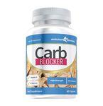 Carb Blocker with White Kidney Bean & Vitamin C, 60 Capsules, Evolution Slimming