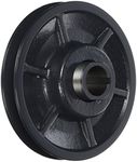 Browning 1VM50X7/8 Variable Pitch Sheave 1 Groove Finished Bore Cast Iron Sheave for 3L 4L or A 5L or B Section Belt