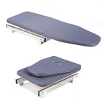 Folding Ironing Board, Retractable Ironing Board Closet Pull-out Storage, 180° Rotatable Ironing Board Easy to Install in Cabinets, Gray Ironing Boards 81×31×15 cm, Max.Load 45 kg
