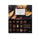 Martin's Chocolatier Dark & Delicious Collection | Premium Chocolate Gift for Him or Her | 16 Belgian Chocolates in 15 Assorted Flavours | Present for Birthdays, Anniversary, Christmas