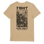 Warhammer 40,000 Blood Angels Fight for The Emperor T-Shirt (Large) Beige