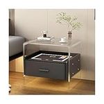 Acrylic Smart Nightstand End Side T