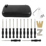 MOTOALL 12 PCS Carburetor Adjustment Tool Carb Adjusting Kit with ZT-1 500-13 Metering Lever Tool for 2-Cycle Small Engine Replace for Poulan Husqvarna STIHL Echo Trimmer Weedeater Chainsaw