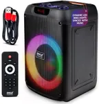 Pyle Audio Bluetooth Party Speaker - Party Bluetooth Speaker with True Wireless Stereo System - Enjoy Powerful Bass and Clear Treble - Portable Big Speaker - Model PPHP8496-100W