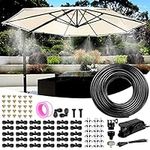 Misters for Outside Patio, Outdoor Misting Cooling System for Patio, Water Mister Outdoor, Outdoor Mister System for Garden Trampoline Greenhouse