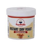 foodfrillz Instant Dry Yeast, 40 g | Active dry yeast for baking