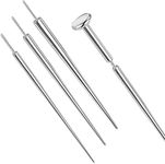 PunkTracker 14g/16g/18g/20g ASTM F136 Titanium Piercing Kit Taper Insertion Pin for Threadless Push In Tragus Helix Lip Nose Helix Piercing Jewelry Cartilage Earrings Labret Studs Nose Stud Stretcher,