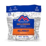 Mountain House Rice and Chicken Pouch| Freeze Dried Backpacking & Camping Food | Survival & Emergency Food | Gluten-Free | Entree Meal | Easy to Prepare | Delicious and Nutritious | Single Pouch