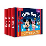 Einstein Box Featuring Disney Birthday Gift Set for 2-Year-Old Boys and Girls | Disney Gift Toys for 2-Year-Old Kids | Board Books and Fun Games | Learning and Educational Toys & Games |