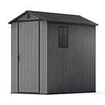 Patiowell 4 x 6 FT Plastic Shed for
