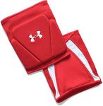 Under Armour Adult Strive 2.0 Volleyball Knee Pad, Red (600)/White, Small