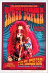 Tallenge - Janis Joplin 1968 Concert Poster Vintage Rock Music Collection - Small Poster (Paper,12 x 17 inches, Multicolour)