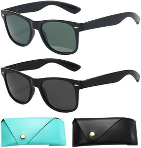 BDSHUNBF 2 Pares Gafas de Sol Polarizadas Hombre Mujer, Gafas de Sol Hombre Polarizadas Alta Protección Gafas de Sol Conducción, Gafas de Sol Mujer Gafas Sol para Conducir Pescar Correr Ciclismo