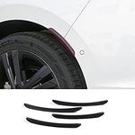 DIYUCAR 4PCS Car Trims Mudguard Wheel Fender Wheel Trims Eyebrow Car Wheel Arch Protectors For Volkswagen Golf 8 MK8 2020-2022