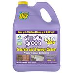 Simple Green Oxy Solve Concrete and Driveway Pressure Washer Cleaner - Removes Stains from Mold, Mildew and Oil on Garage Floors, Sidewalks, Walkways & Driveways - Concentrate 1 Gal.