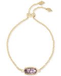 Kendra Scott Elaina Adjustable Chain Bracelet for Women, Fashion Jewelry, Gold-Plated, One Size, Brass