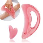 Large Body Gua Sha Tool - Resin Guasha Tool for Body, Face, Back, Legs, Body Sculpting Tools for Eliminate Cellulite and Promote Lymph Circulation