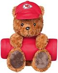 FOCO Kansas City Chiefs NFL Throw Blanket with Plush Bear