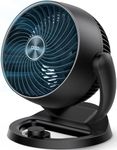 DREO Fan for Bedroom, 12 Inches, 70ft Powerful Airflow, 25db Quiet Table Air Circulator Fans for Whole Room, 120° Adjustable Tilt Desk Fan, 3 Speeds, Desktop Fan for Home, Office, Kitchen, RV