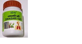 Patanjali Divya Swasari Vati 80 Tablets, Ayurvedic Tablets for Respiratory Health, Cough, Cold, and Asthma Relief, 59g (Pack of 1)