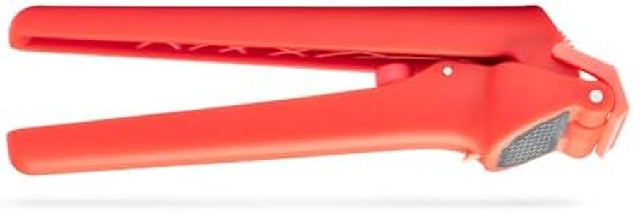 Dreamfarm Garject Lite 2-in-1 Garlic Peeler, Garlic Press & Mincer with Garlic Peel Ejector, Nylon - Red