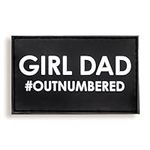 Girl Dad PVC Morale Patch for Dads 