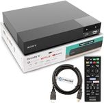 Region Free Blu-ray Player Compatible with Sony BDP-BX370 | Multi-Region Code Free | Blu-ray A B C, DVD 0 1 2 3 4 5 6 7 8 | WiFi Smart Streaming | Dynastar 6FT HDMI included in bundle