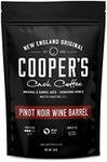 Wine Barrel Coffee Pinot Noir Aged Rwanda Beans, Incredibly Complex & Smooth Roasted Fresh - Whole bean 12oz Bag