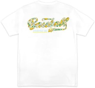 BL101 Youth Banana Baseball Graphic Tee for Boys - Tropical, YL