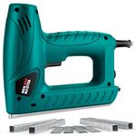 NEU MASTER Electric Brad Nailer, Staple Gun PLD6013 with Contact Safety and Power Adjustable Knob for Upholstery and Home Improvement