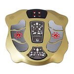 ACI ACUPRO Far Infrared Pressure Points Electric Foot Massager EMS Machine Reflexology Feet Care Body Slimming Belt 8 EMS Pads for Multiple Benefits