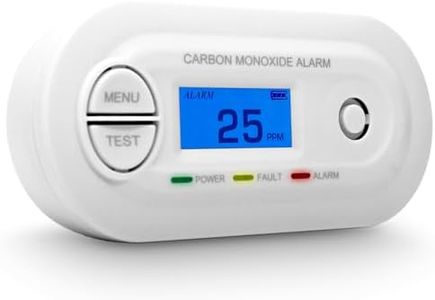 Fast Low Level CO Monitor by Forensics | Offices, Classrooms, Home, Retail | > 10ppm Display | 25ppm Alarm |