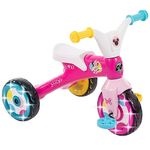 Huffy Disney Minnie Mouse Electro-Light Girl's Trike, Ideal for Ages 3+, Minnie Mouse Graphics, Colorful and Playful Design, Simple Coaster Brake, Sturdy and Durable, Safe for Toddlers