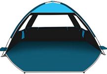 COMMOUDS Beach Tent Sun Shade for 3