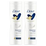 Dove Essential Nourishment Body Lotion - Dry Skin (250ml) - Pack of 2