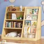 EXPERLAM Kids Bookshelf and Toy Sto