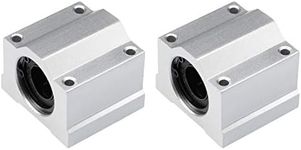 uxcell SCS16UU Linear Ball Bearing Slide Block Units, 16mm Bore Dia (Pack of 2)