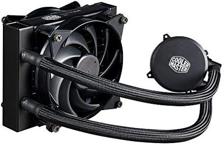 Cooler Master MasterLiquid Lite 120 Refroidisseur Liquide CPU - Pompe à Chambre Double et Ventilateur 120 mm Air Balance